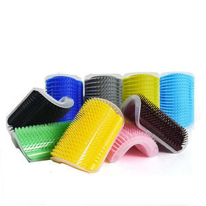 The Cat Rubs The Face With The Corner Of The Wall And Tickles The Pet Massage Ha